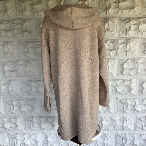 CHICO’S 100% LAMBSWOOL HOODED CARDIGAN SIZE 3 / XL - Picture 5 of 12